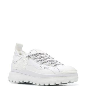 Giorgio Armani logo patch low-top sneakers